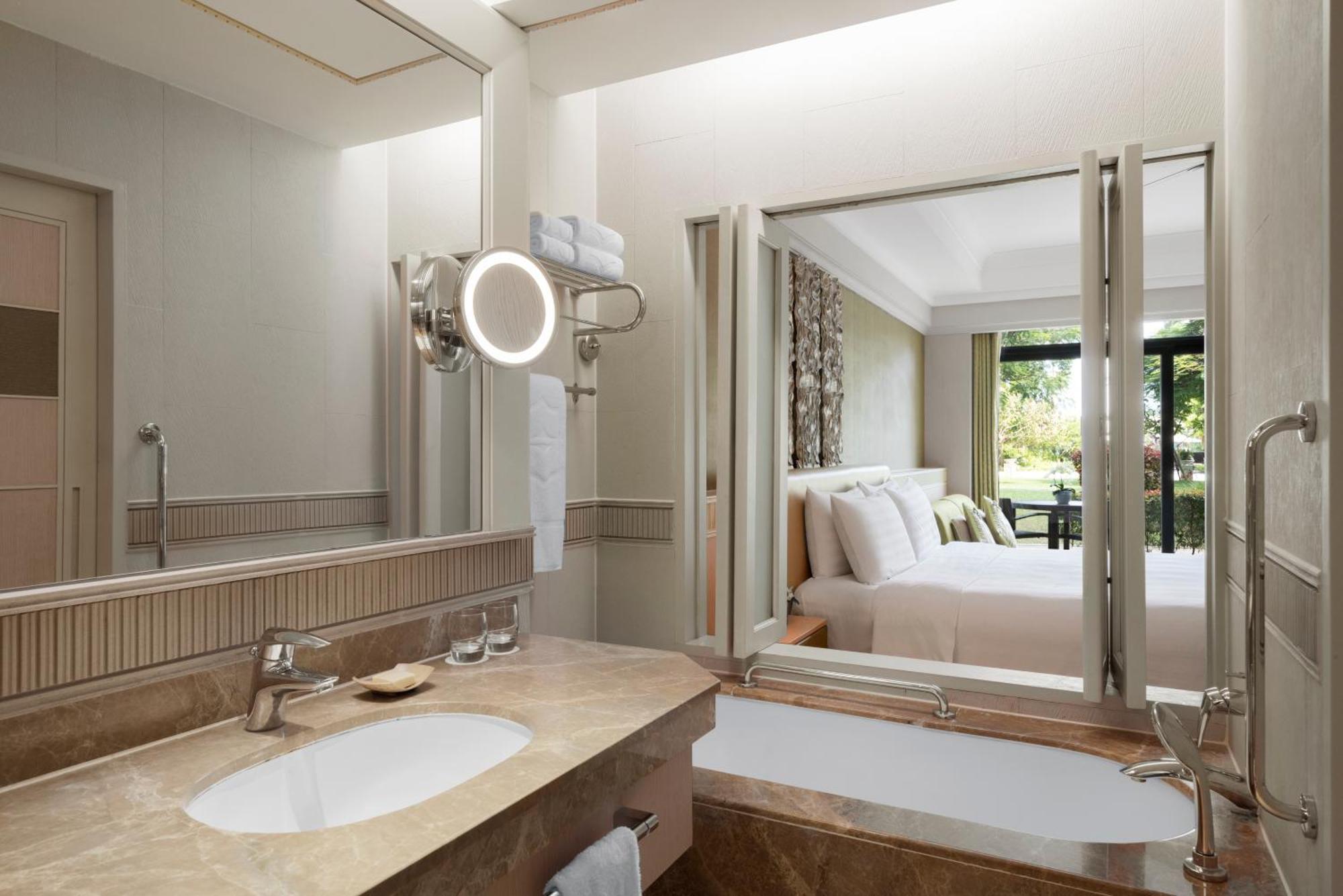 Chambre Lits Jumeaux Familiale Jardin - Forfait Aventure Sentosa avec Bon de 50 SGD net par nuit à utiliser au Palawan @ Sentosa