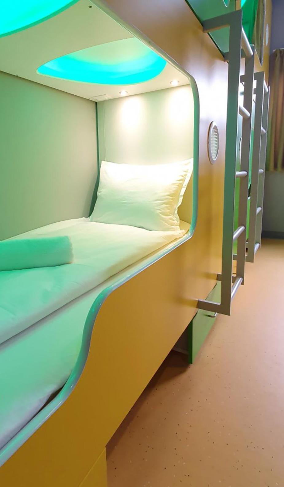 Bett im gemischten Schlafsaal mit 8 Betten