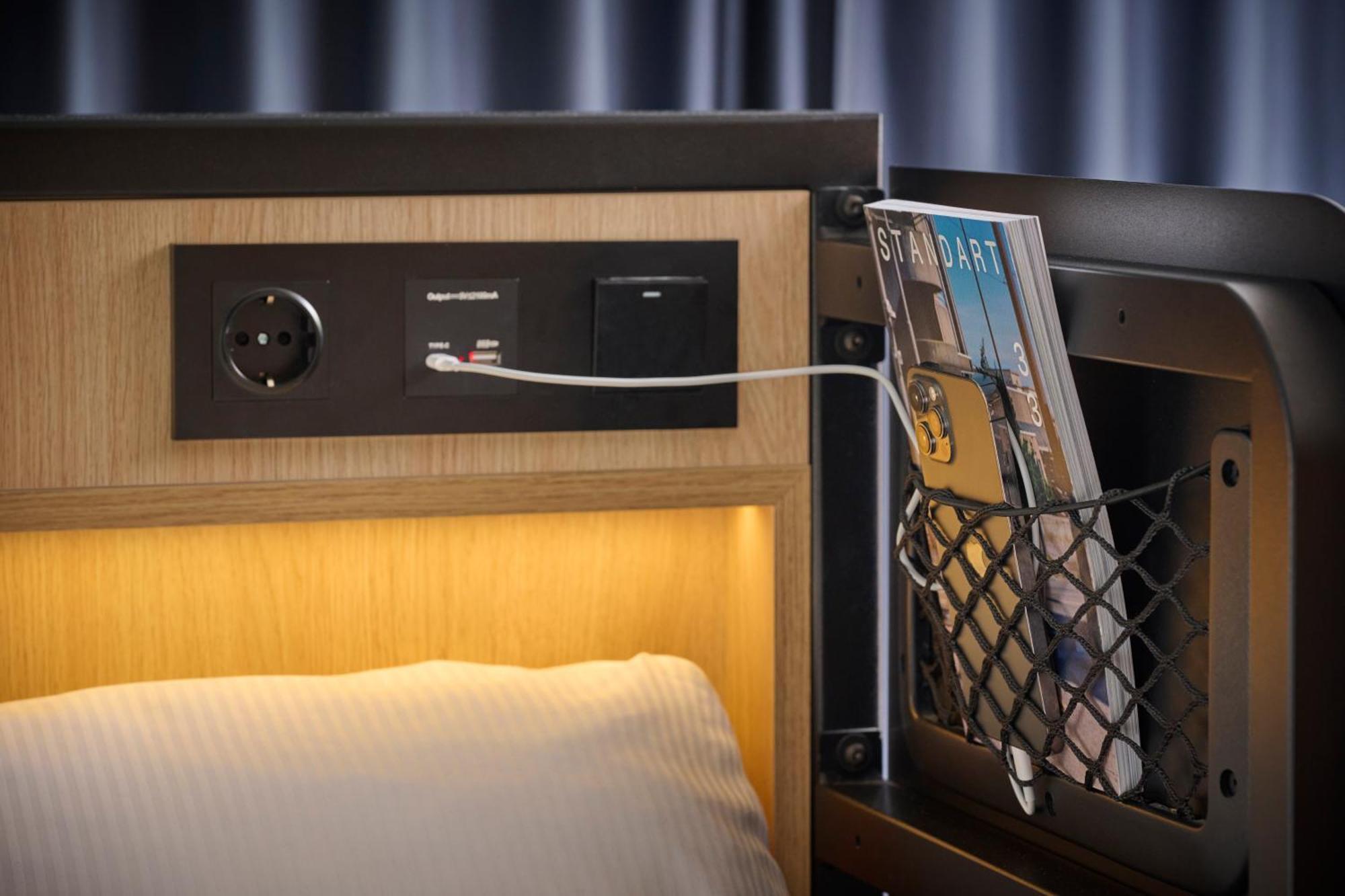 Bed in een Slaapzaal met 4 Bedden