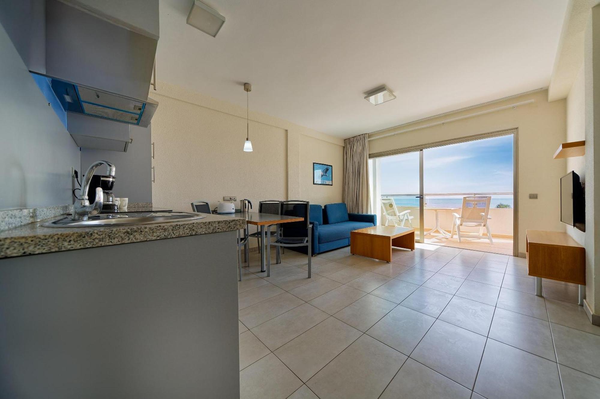 Apartamento de 1 dormitorio con vistas al mar - Planta superior