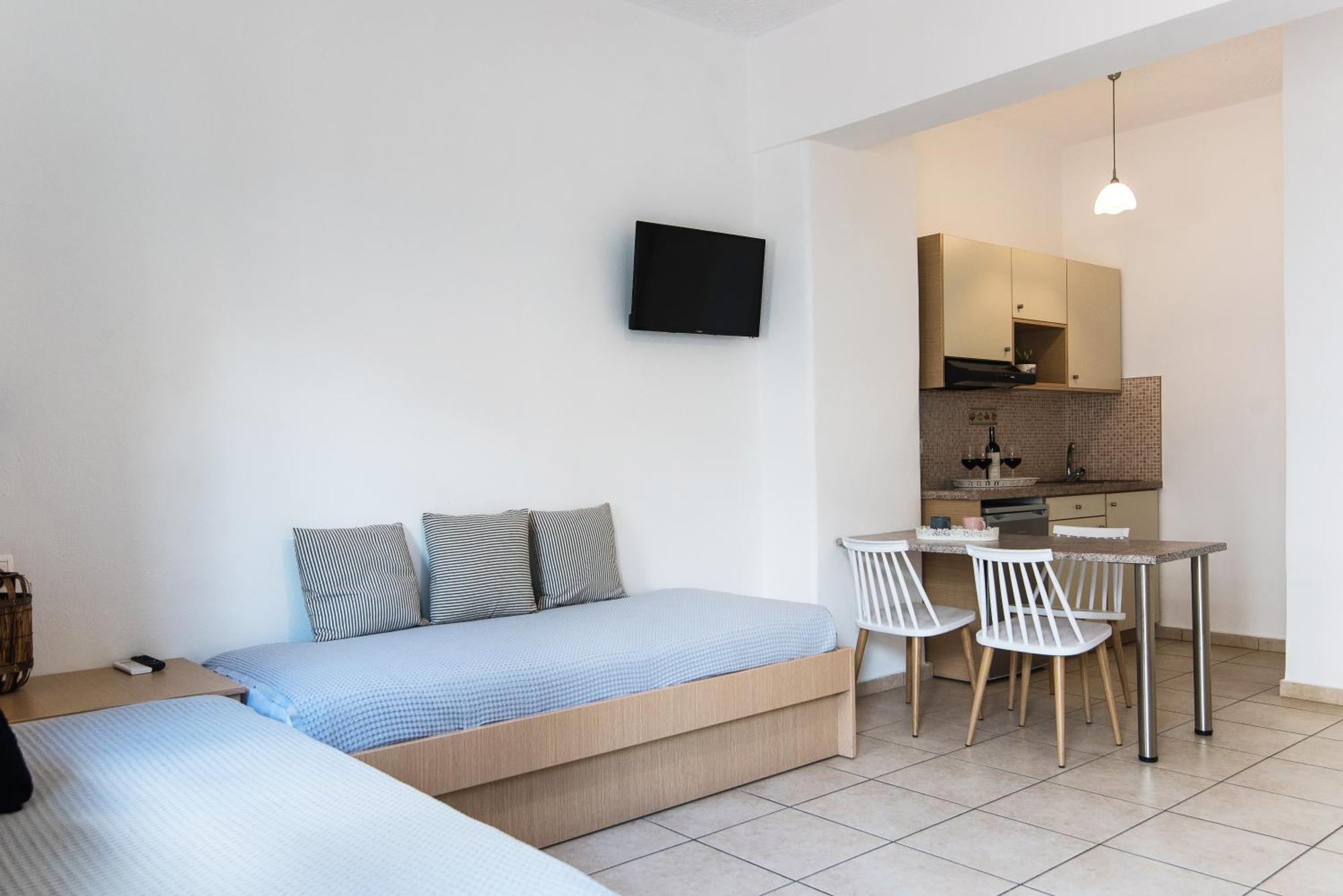 Apartamento Estándar de 1 dormitorio con vistas al jardín