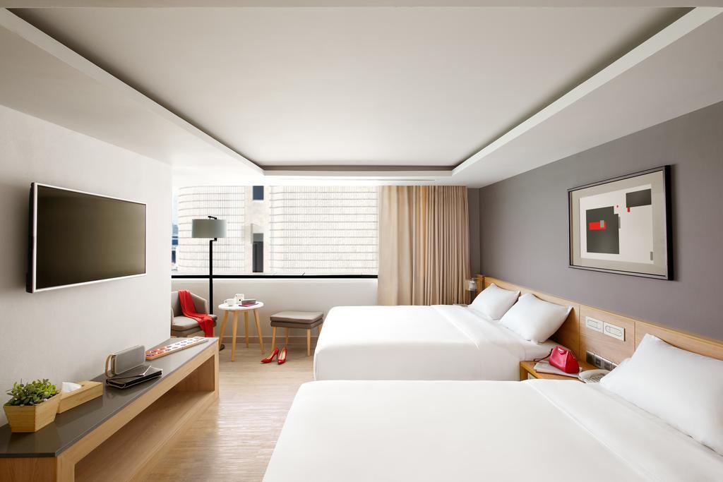 Zimmer mit 2 Kingsize-Betten