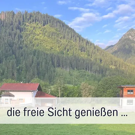 Ruhige zentrale Apartments mit privater Infrarotsauna&Bergblick in Tannheim-2