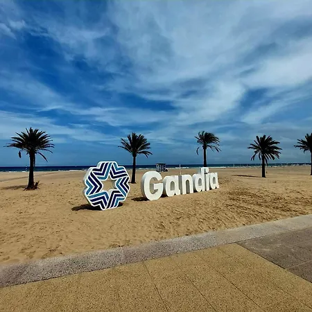 Gandia Primera Linea Caracola Beach View, Solo Familias-2
