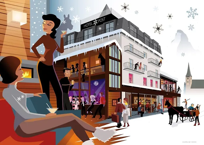 Hôtel Jacuzzi: Unique Hotel Post