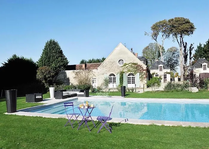 Villa avec piscine: Le Clos des Aubrys