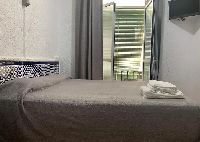 Hotel de playa: Hostal Alcobia