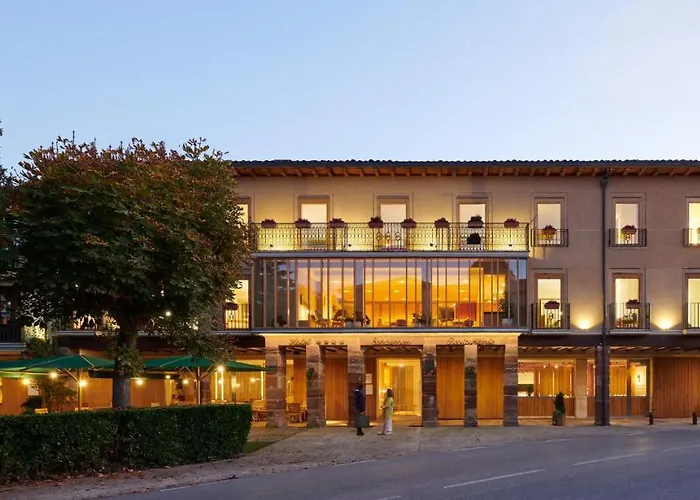 Hotel con vistas: Hotel Echaurren Relais & Chateaux