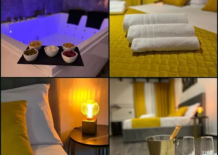 Hotel Jacuzzi: Fuddia Room & Suite