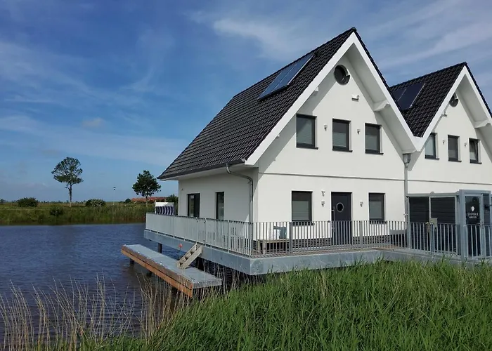 Hotel mit Hund Nr 110 - Seeperle Pfahlhaus Auf Der Harle