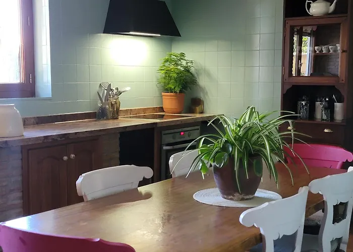 Villa con piscina: El jardín de la abuela