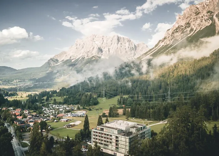 Centraal gelegen hotel: Dormero Beho Zugspitze