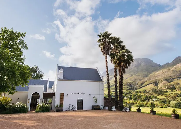 Villa mit Pool: Banhoek Lodge