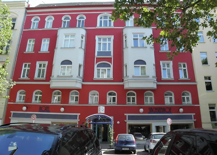 Hotel met uitzicht: Hotel Sachsenhof