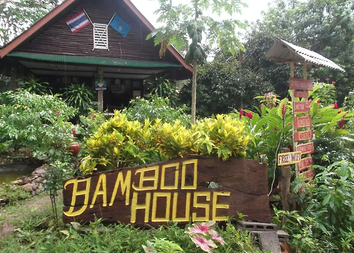 Hotel met uitzicht: Bamboo House