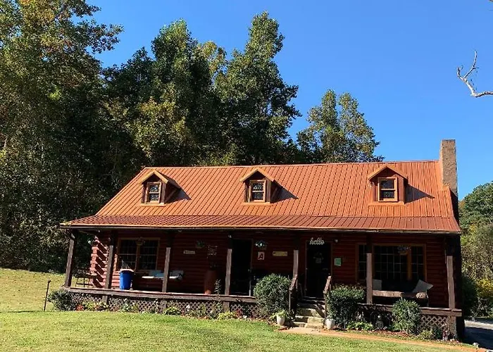 Log Cabin In The Field
