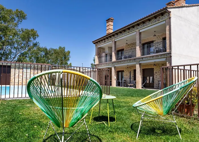 Apartamentos rurales Posada de Monfragüe con jacuzzi
