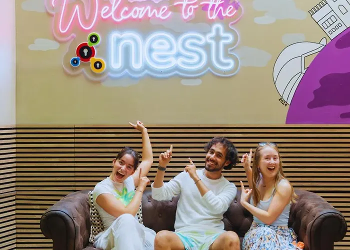 Hotel de playa: Purple Nest Hostel