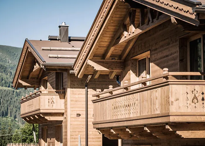 Huisdiervriendelijk hotel: Farm Resort Geislerhof - Private Chalets