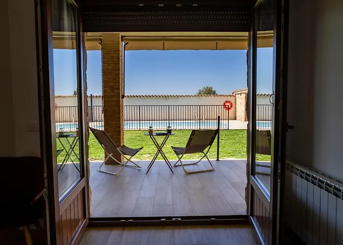 Apartamentos rurales Posada de Monfragüe con jacuzzi Malpartida De Plasencia