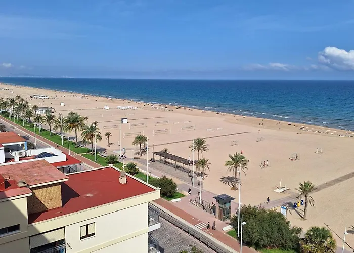 Gandia Primera Linea Caracola Beach View, Solo Familias