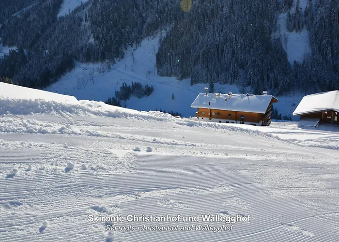 Ski In-Ski Out - Gästehäuser Saalbach-Hinterglemm - Wallegghof Christianhof