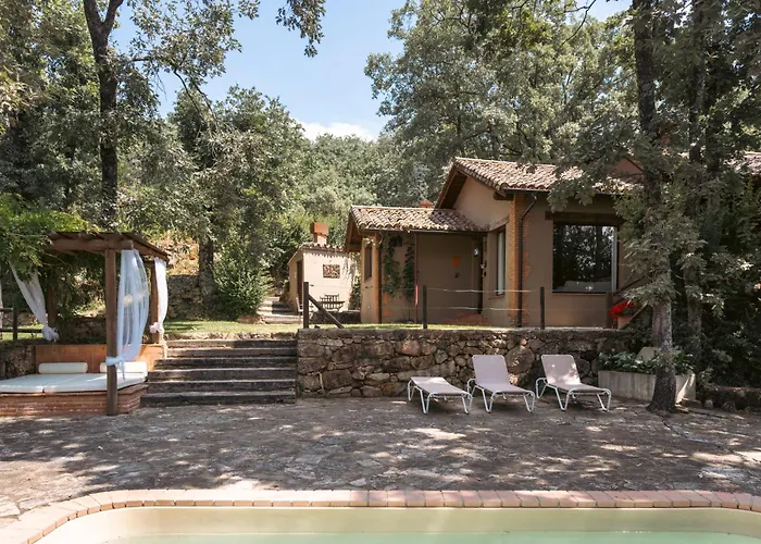 Villa con piscina: El Escondite De Pedro Malillo