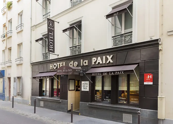 Hotel Romântico: Hotel De La Paix Tour Eiffel
