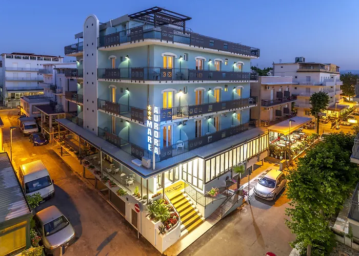 Hotel sulla spiaggia: Hotel Aurora Mare