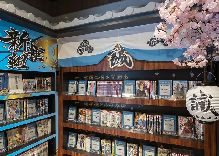 Cheap hotel: The Hedistar Hotel Kyoto Nijo Comic & Books