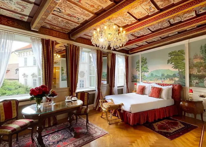 Luxury hotel only: Alchymist Prague Castle Suites Hotel