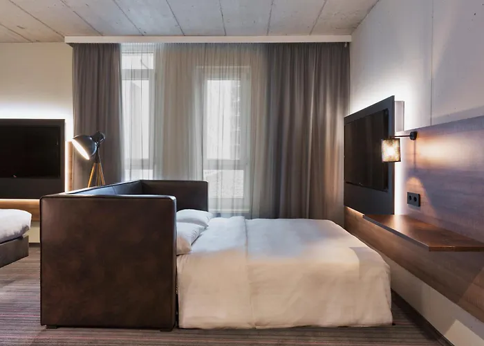 Strandhotel: Moxy Frankfurt East