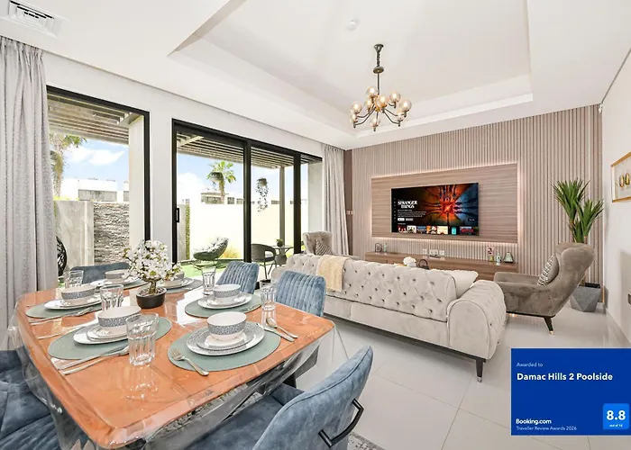 Villa: Damac Hills 2 Poolside