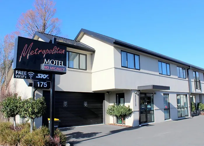 4 star hotel: Metropolitan Motel On Riccarton - 2 Mins Walk To Westfield