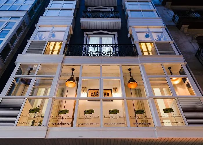 Guest house: Pension Boutique Caravan Cinema