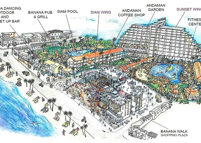 Romantic hotel: Patong Beach Hotel By See2Sea