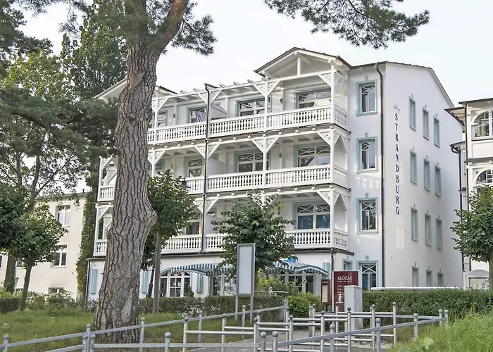 Villa Strandburg F 409 WG 10 mit Balkon und Meerblick