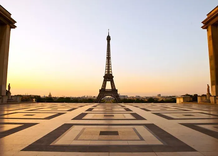 The Charming Trocadero Eiffel Tower